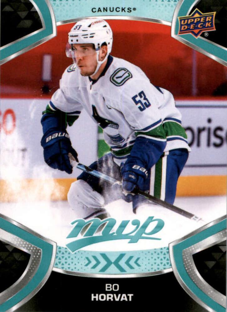 Bo Horvat #53 Vancouver Canucks | 2021-22 Upper Deck MVP