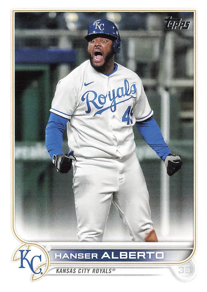 Hanser Alberto #53 Kansas City Royals | 2022 Topps