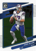 Josh Allen #53 Buffalo Bills | 2021 Donruss Optic | NFL Football