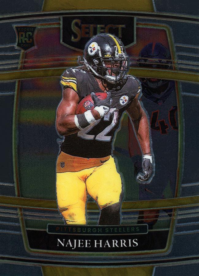 Najee Harris #53 Pittsburgh Steelers | 2021 Panini Select |  | NFL Football