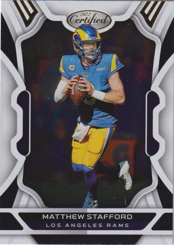 Matthew Stafford #53 Los Angeles Rams | 2022 Panini Certified | NFL Football