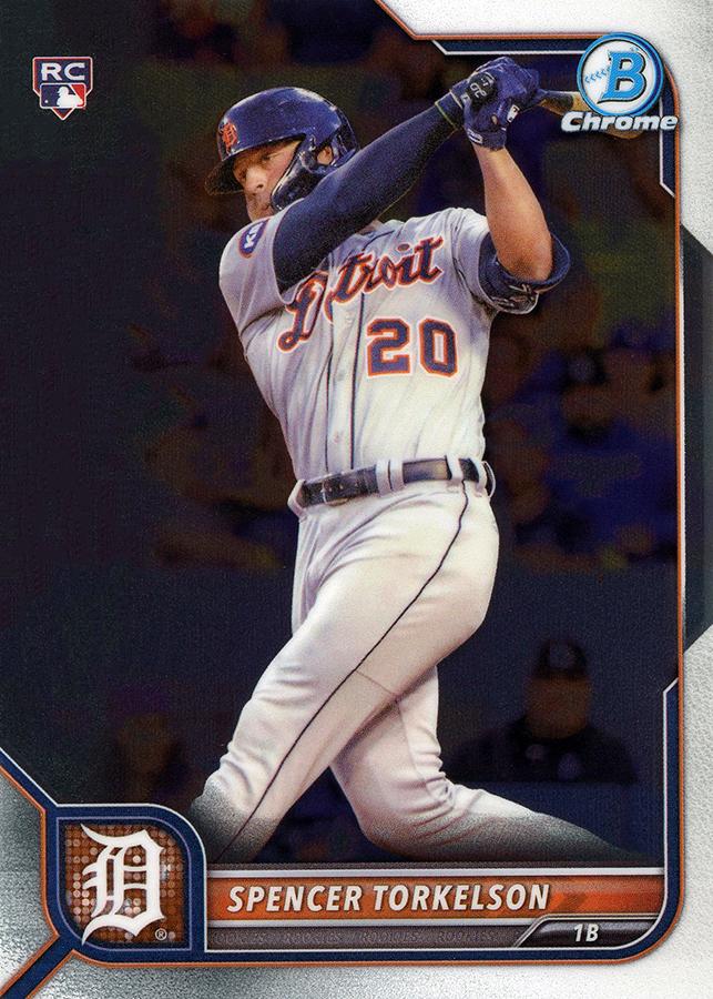 Spencer Torkelson #53 Detroit Tigers | 2022 Bowman Chrome