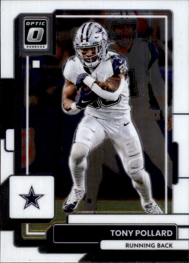 Tony Pollard #53 Dallas Cowboys | 2022 Donruss Optic | NFL Football