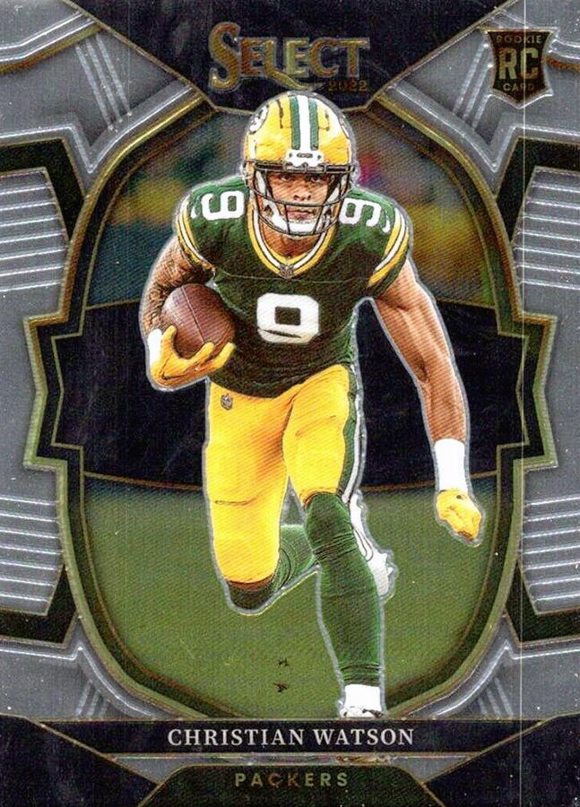 Christian Watson #53 Green Bay Packers | 2022 Panini Select | NFL Football