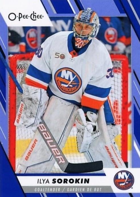 Ilya Sorokin #53 New York Islanders | 2023-24 O-Pee-Chee Blue Border