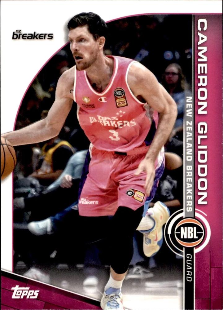 Cameron Gliddon #53 New Zealand Breakers | 2023-24 Topps NBL