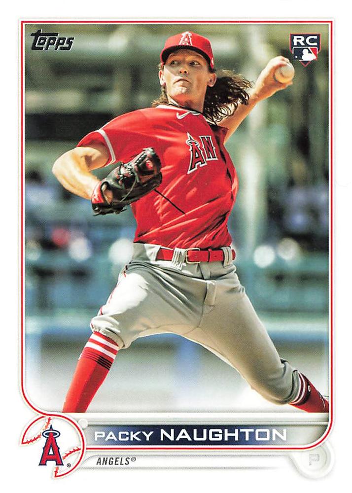 Packy Naughton #540 Los Angeles Angels | 2022 Topps