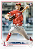 Packy Naughton #540 Los Angeles Angels (Factory set, white outline around RC logo) | 2022 Topps