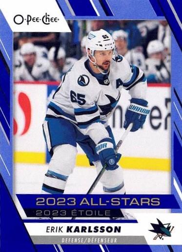 Erik Karlsson #540 San Jose Sharks | 2023-24 O-Pee-Chee Blue Border