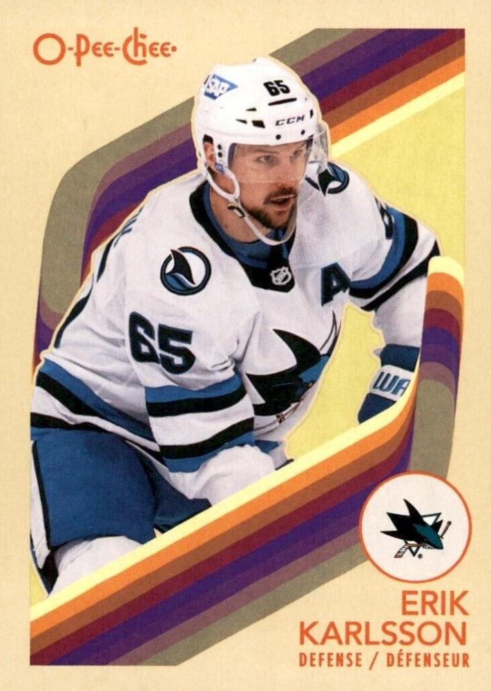 Erik Karlsson #540 San Jose Sharks | 2023-24 O-Pee-Chee Retro
