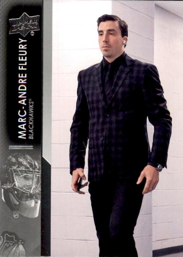 Marc-Andre Fleury #540b Chicago Blackhawks | 2021-22 Upper Deck