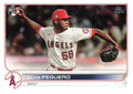 Elvis Peguero #541 Los Angeles Angels | 2022 Topps