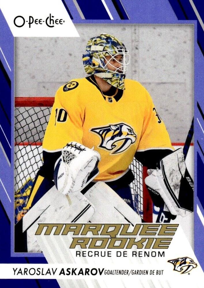 Yaroslav Askarov #541 Nashville Predators | 2023-24 O-Pee-Chee Blue Border