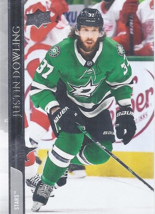 Justin Dowling #542 Dallas Stars | 2020-21 Upper Deck