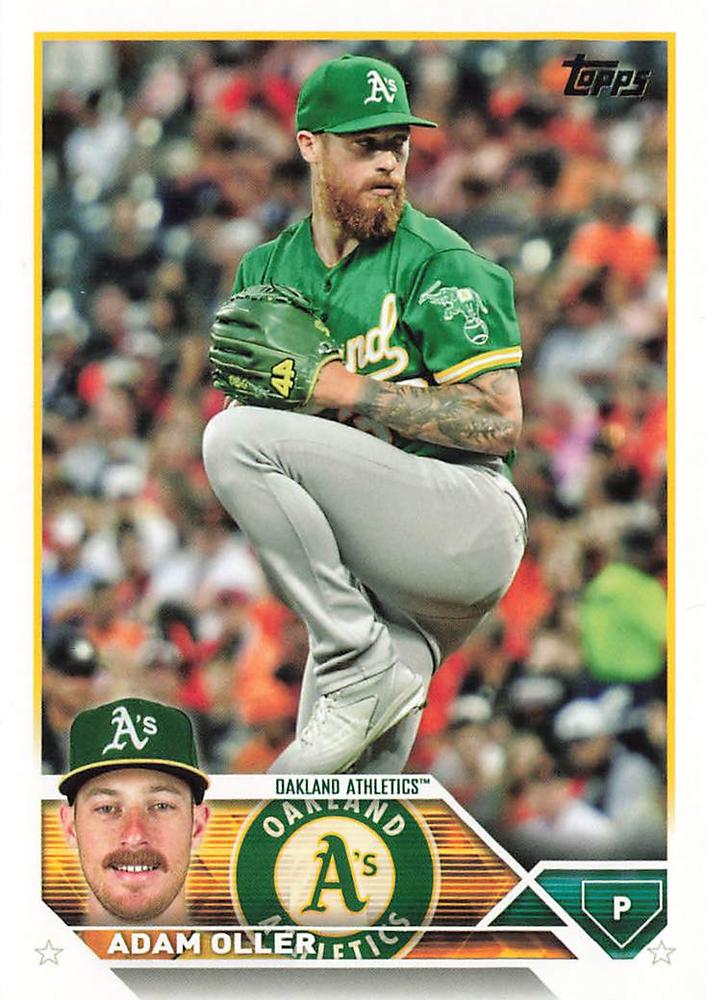 Adam Oller #542 Oakland Athletics | 2023 Topps