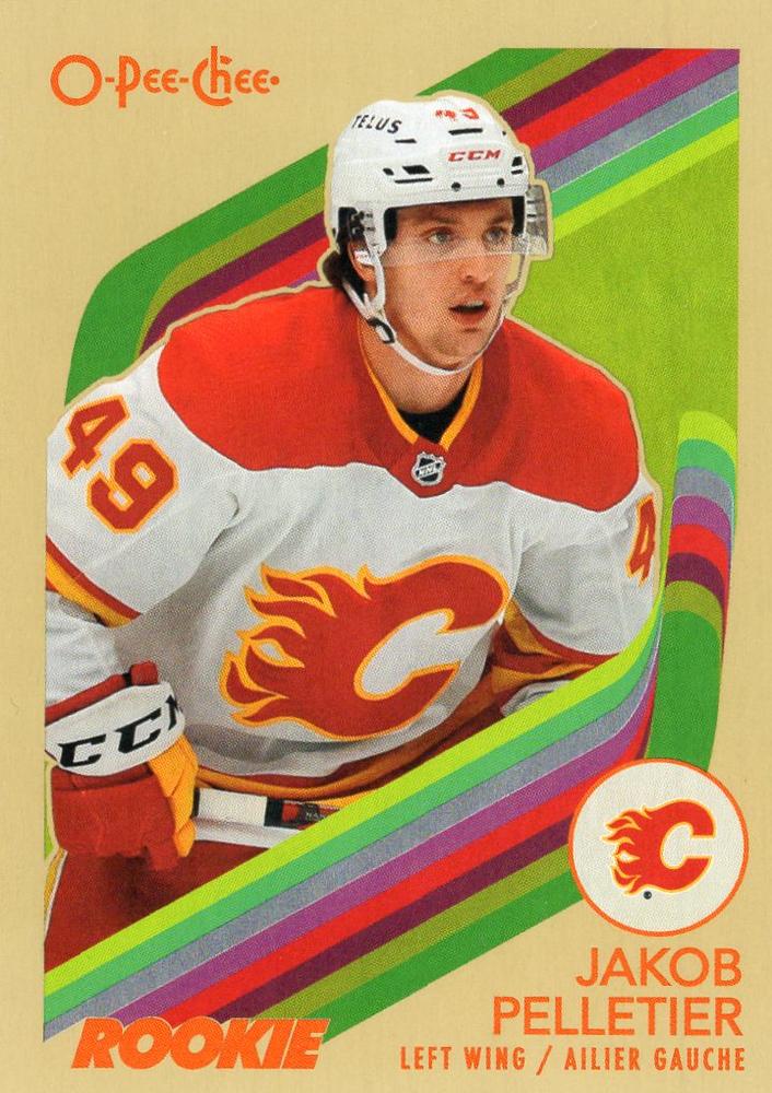 Jakob Pelletier #542 Calgary Flames | 2023-24 O-Pee-Chee Retro