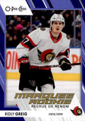 Ridly Greig #543 Ottawa Senators | 2023-24 O-Pee-Chee Blue Border