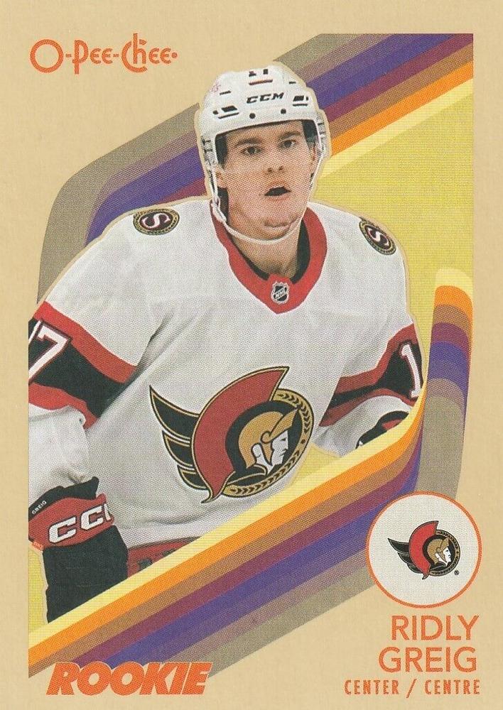 Ridly Greig #543 Ottawa Senators | 2023-24 O-Pee-Chee Retro