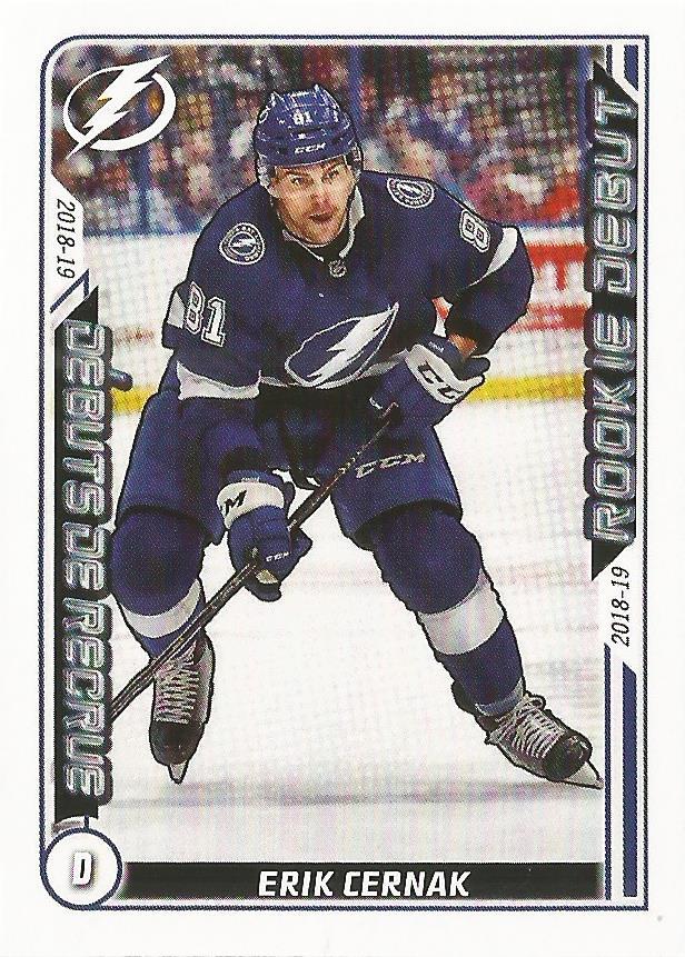 Erik Cernak #544 Tampa Bay Lightning | 2019-20 Topps NHL Sticker Collection