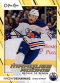 Vincent Desharnais #544 Edmonton Oilers | 2023-24 O-Pee-Chee Yellow Border