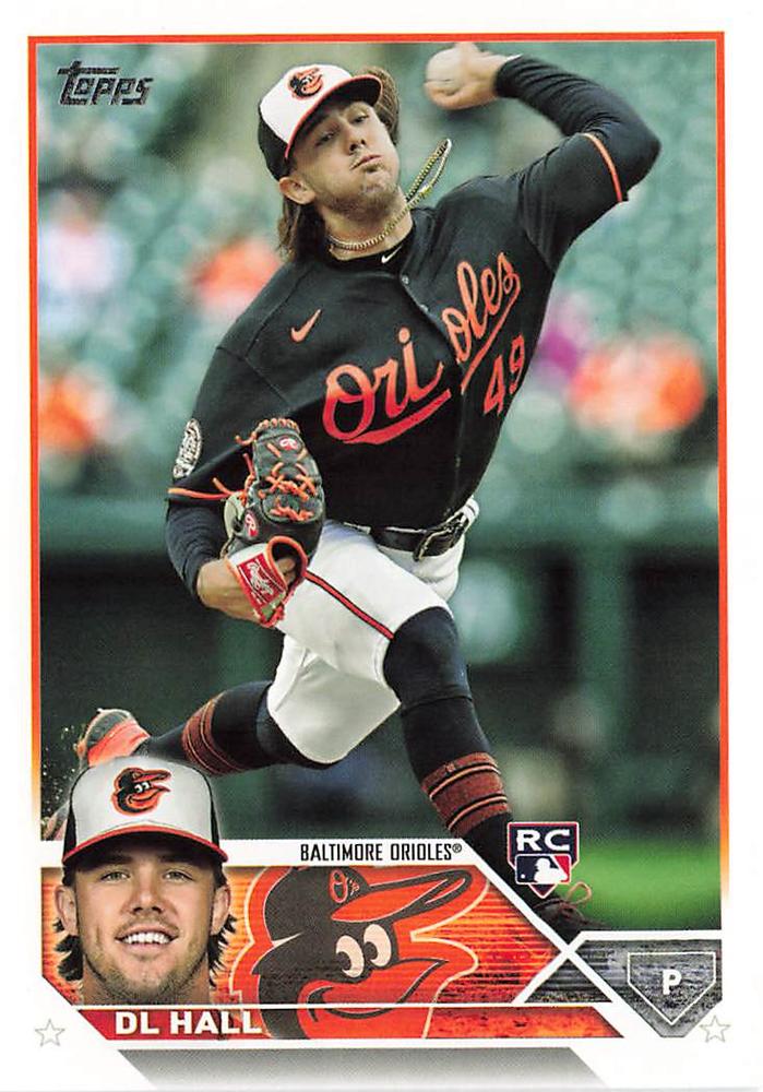 DL Hall #547 Baltimore Orioles | 2023 Topps