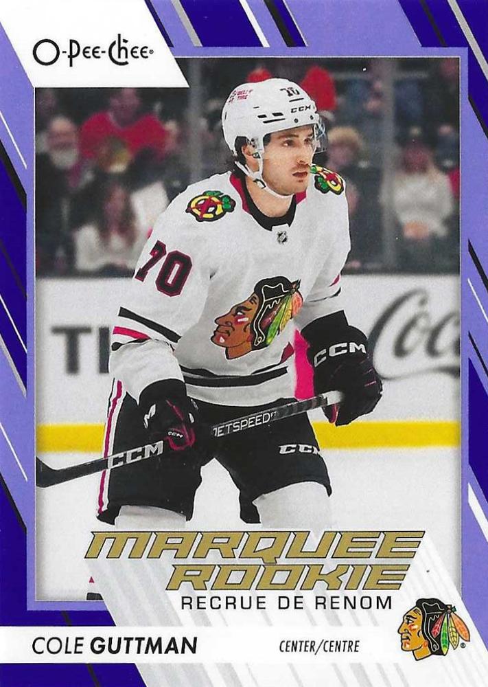 Cole Guttman #547 Chicago Blackhawks | 2023-24 O-Pee-Chee Blue Border