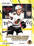 Cole Guttman #547 Chicago Blackhawks | 2023-24 O-Pee-Chee Yellow Border