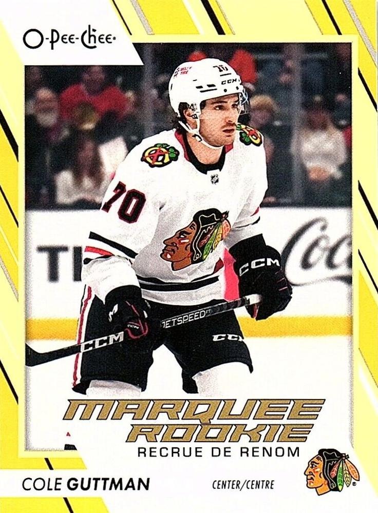 Cole Guttman #547 Chicago Blackhawks | 2023-24 O-Pee-Chee Yellow Border