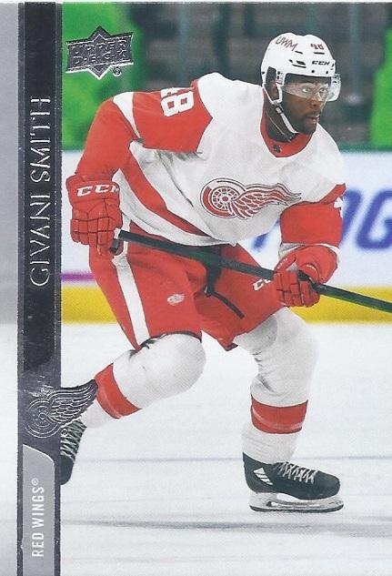 Givani Smith #548 Detroit Red Wings | 2020-21 Upper Deck