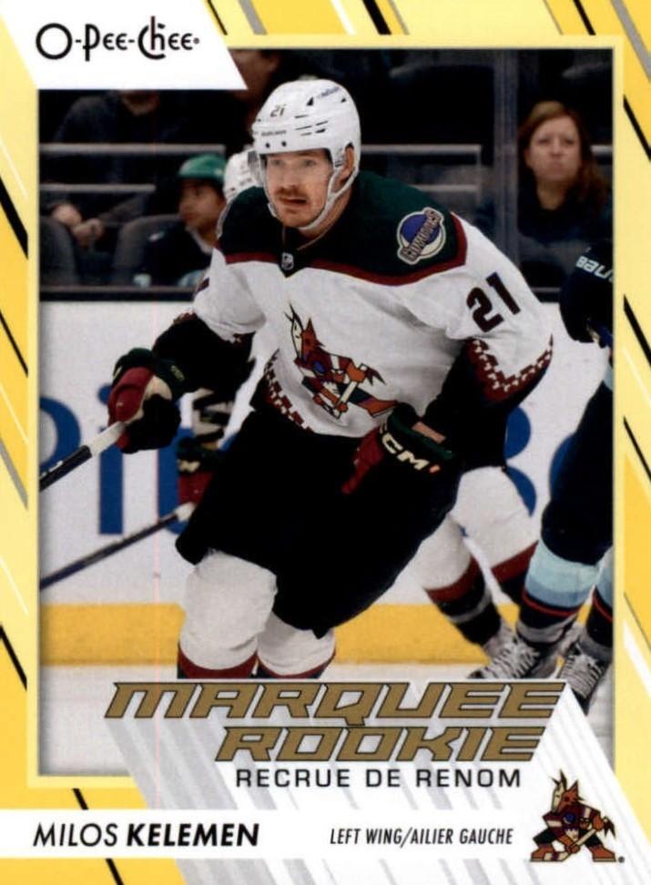 Milos Kelemen #549 Arizona Coyotes | 2023-24 O-Pee-Chee Yellow Border