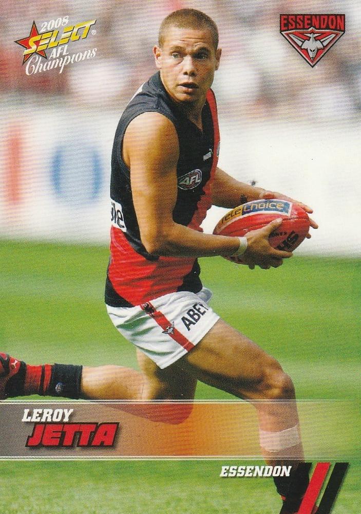 Leroy Jetta #54 Essendon Bombers | 2008 Select AFL Champions