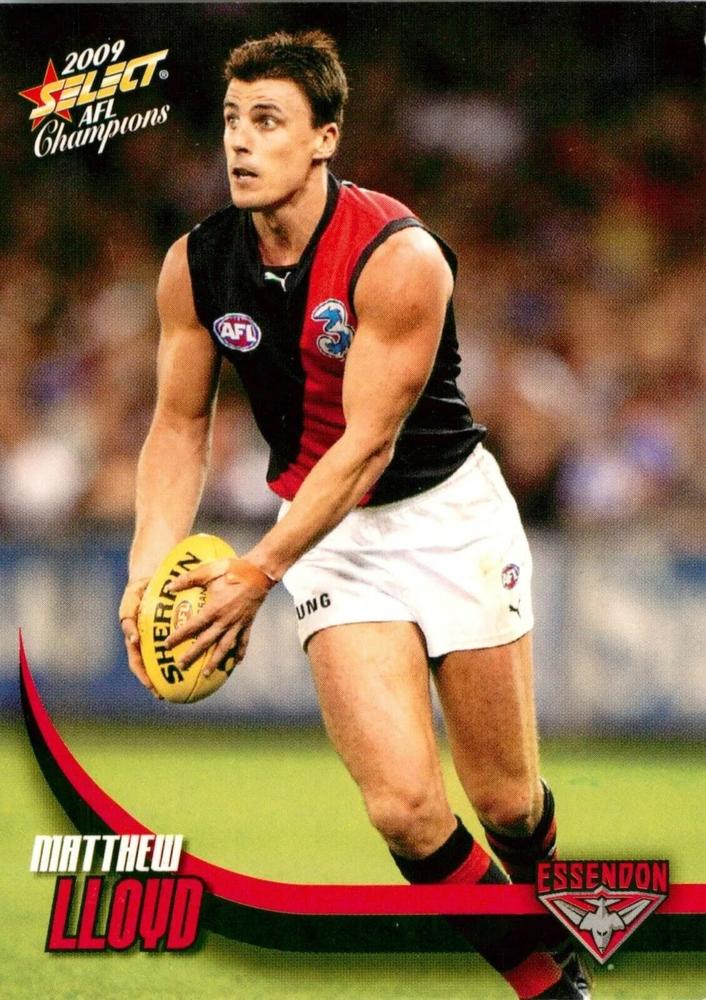 Matthew Lloyd #54 Essendon Bombers | 2009 Select AFL Champions
