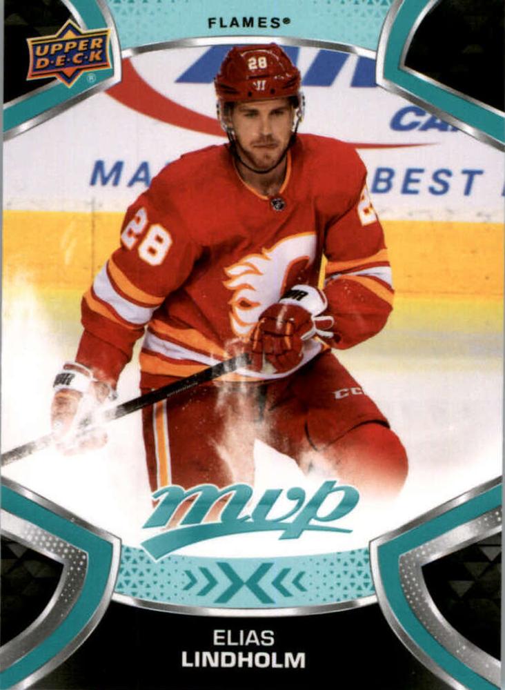 Elias Lindholm #54 Calgary Flames | 2021-22 Upper Deck MVP