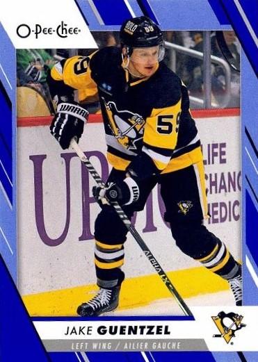 Jake Guentzel #54 Pittsburgh Penguins | 2023-24 O-Pee-Chee Blue Border
