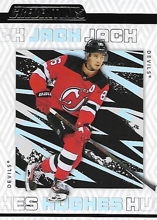 Jack Hughes #54 New Jersey Devils | 2023-24 Upper Deck Credentials