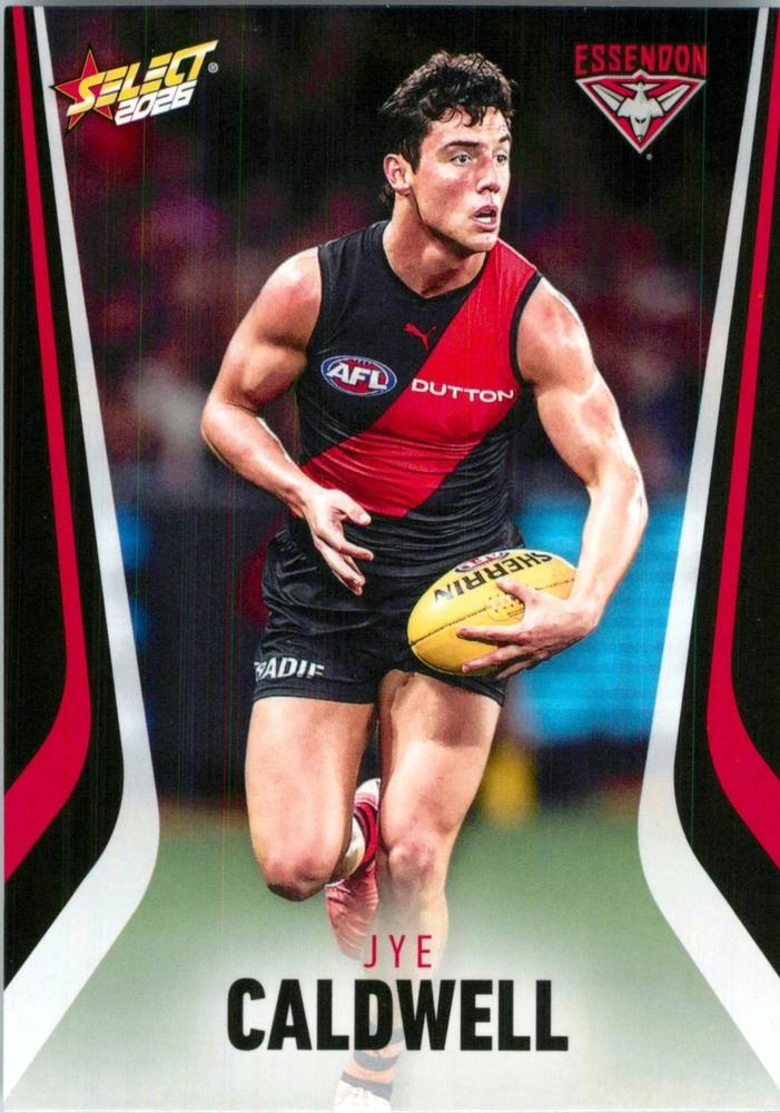Jye Caldwell #54 Essendon Bombers | 2026 Select AFL Footy Stars