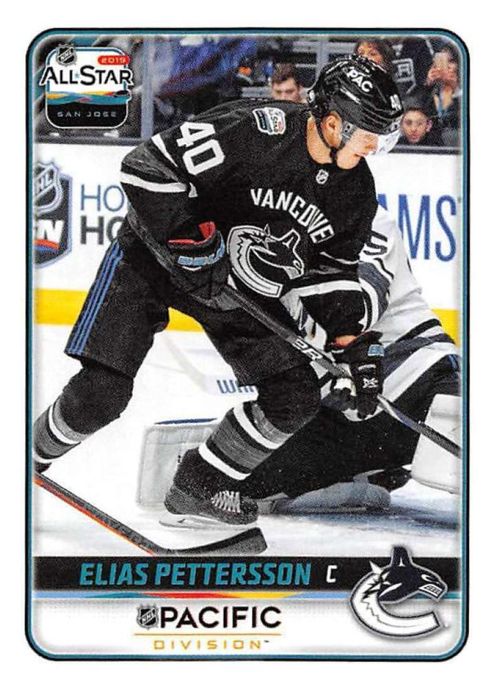 Elias Pettersson #550 Vancouver Canucks | 2019-20 Topps NHL Sticker Collection