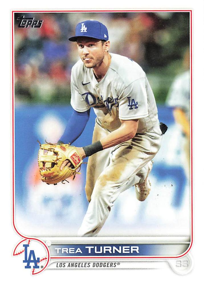 Trea Turner #550 Los Angeles Dodgers | 2022 Topps
