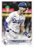 Trea Turner #550 Los Angeles Dodgers (Yelling, clenched fists) | 2022 Topps