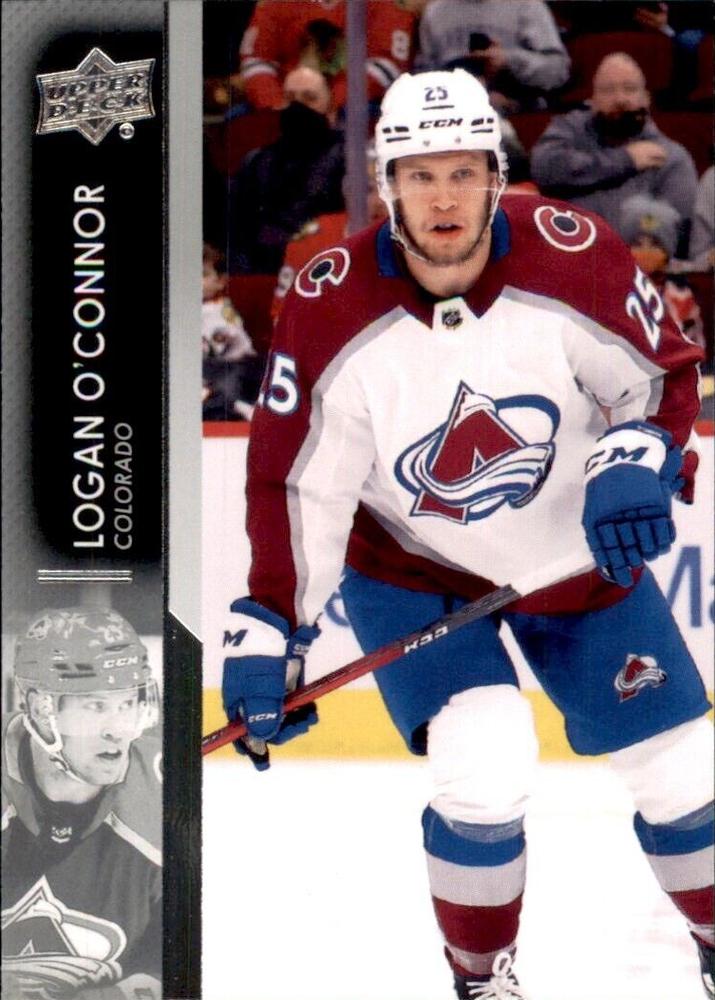 Logan O'Connor #550 Colorado Avalanche | 2021-22 Upper Deck