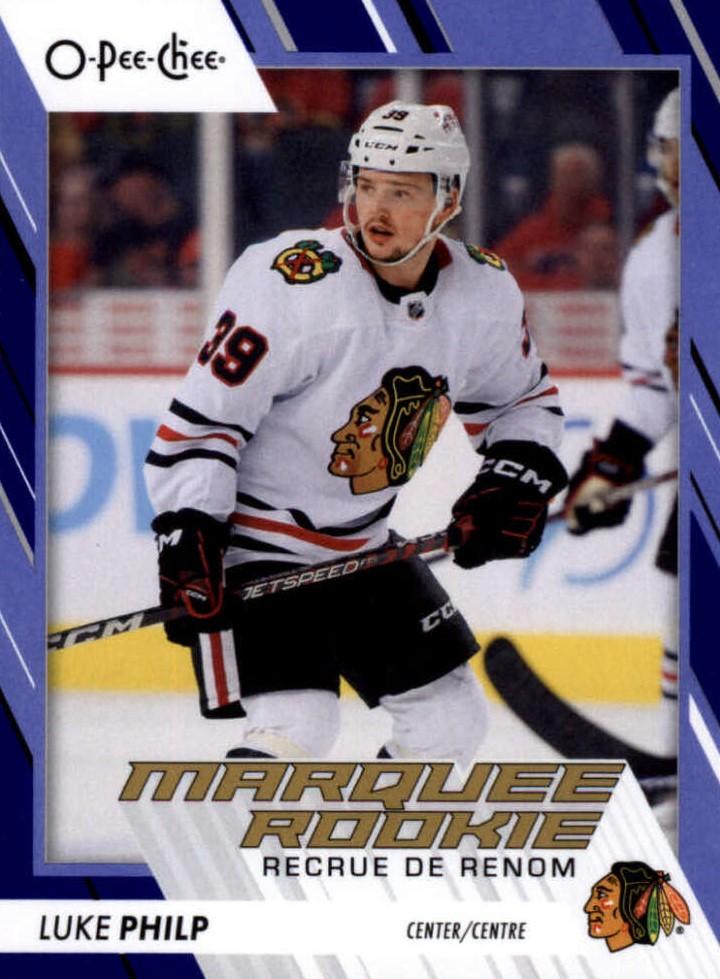 Luke Philp #550 Chicago Blackhawks | 2023-24 O-Pee-Chee Blue Border