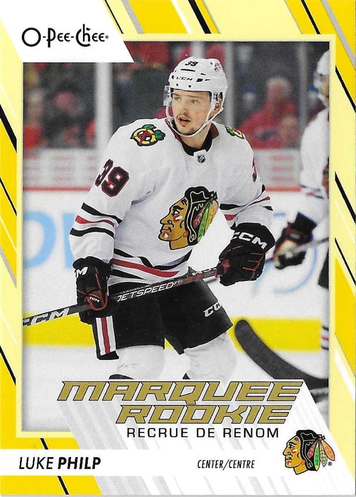 Luke Philp #550 Chicago Blackhawks | 2023-24 O-Pee-Chee Yellow Border