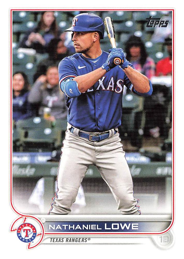 Nathaniel Lowe #551 Texas Rangers | 2022 Topps