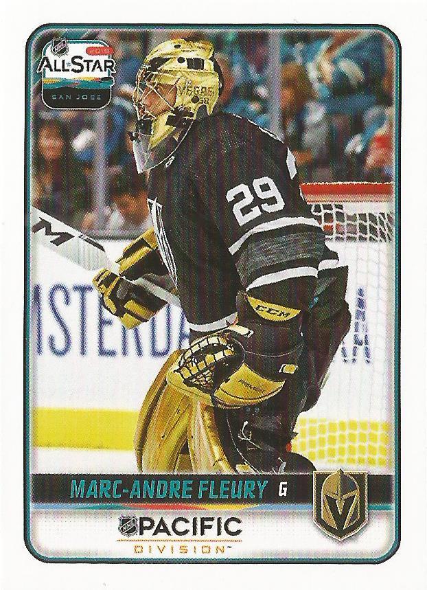 Marc-Andre Fleury #552 | 2019-20 Topps NHL Sticker Collection