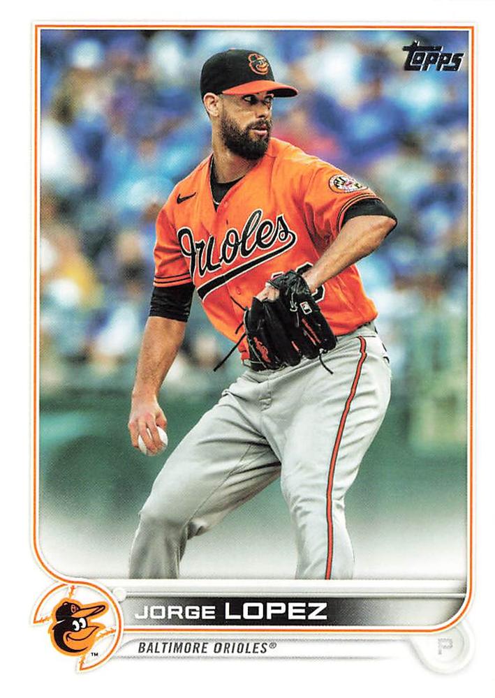Jorge Lopez #552 Baltimore Orioles | 2022 Topps