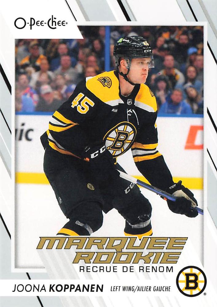 Joona Koppanen #552 Boston Bruins | 2023-24 O-Pee-Chee Hockey