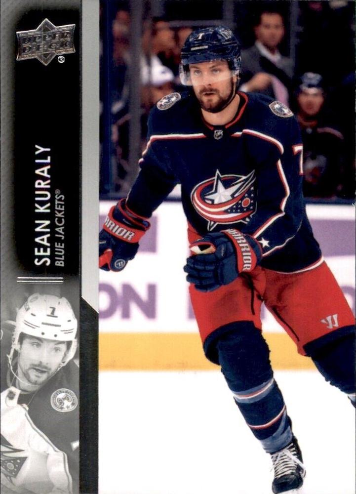 Sean Kuraly #553 Columbus Blue Jackets | 2021-22 Upper Deck