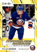 William Dufour #554 New York Islanders | 2023-24 O-Pee-Chee Yellow Border
