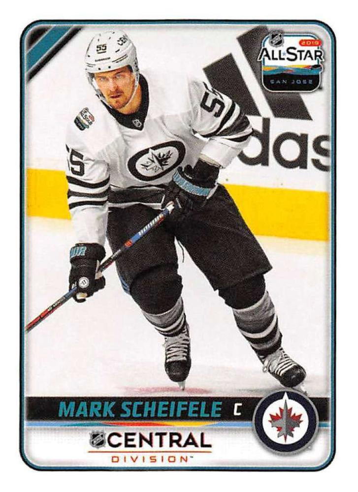 Mark Scheifele #555 Winnipeg Jets | 2019-20 Topps NHL Sticker Collection