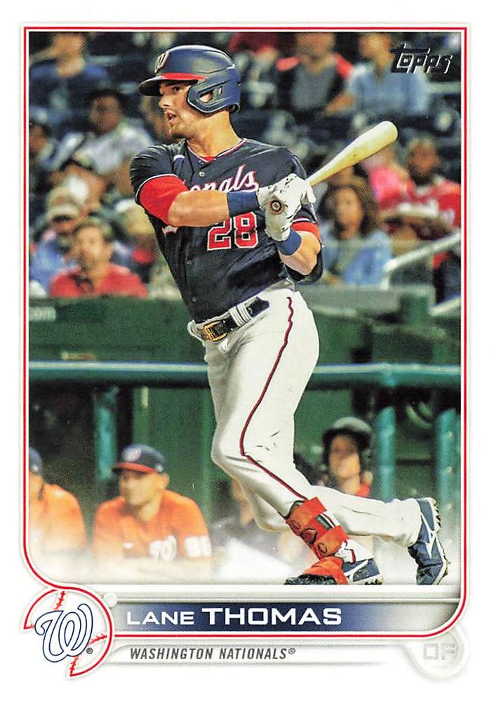 Lane Thomas #555 Washington Nationals | 2022 Topps